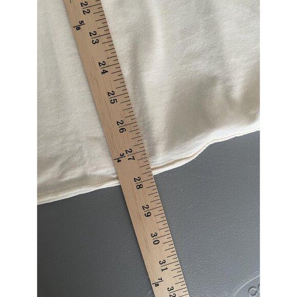 Aerie Shirt Womens Large Cream New York Graphic Long Sleeve Crewneck Tee NYC - Picture 7 of 8